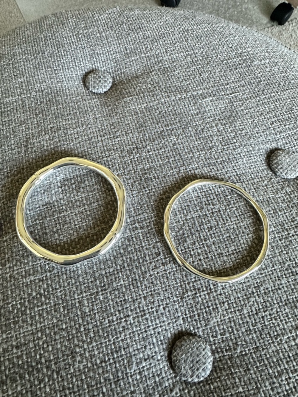 Gorjana Silver Bangle Bracelet Set